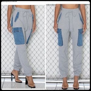 Denim/joggers